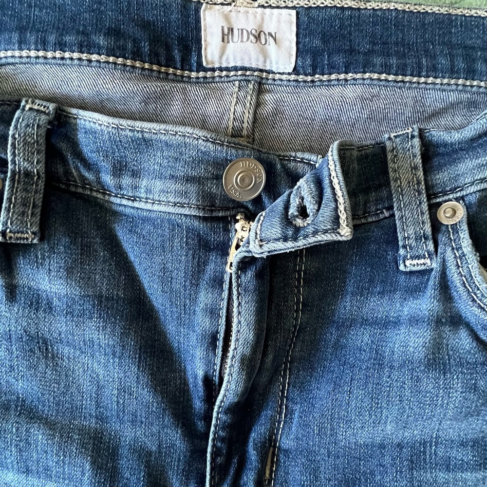 Hudson Natalie Mid Rise Skinny Ankle
